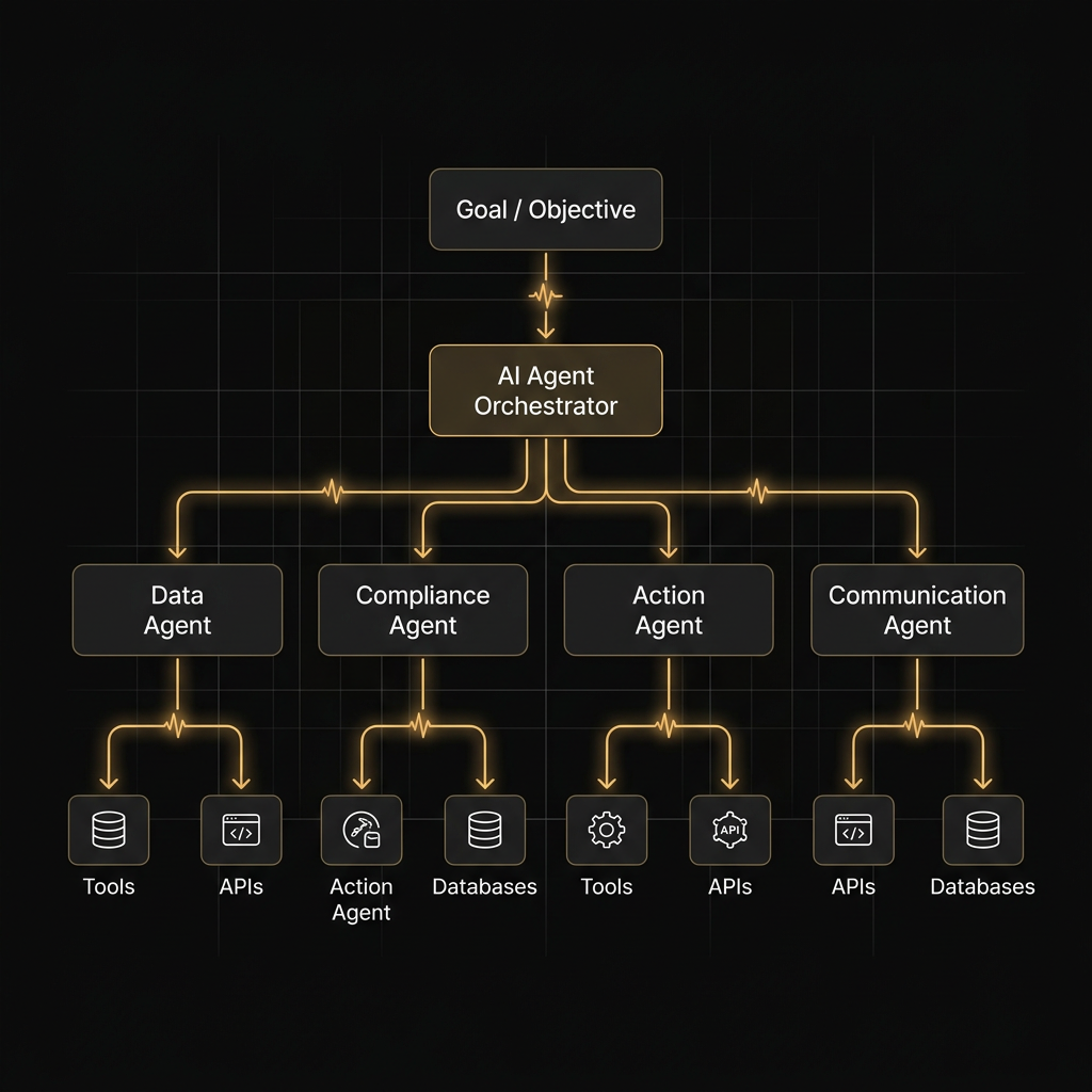 هندسة منسق وكيل الذكاء الاصطناعي